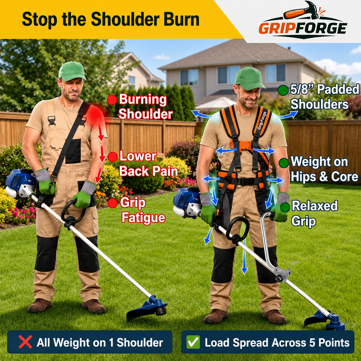 2 Pack - String Trimmer Head